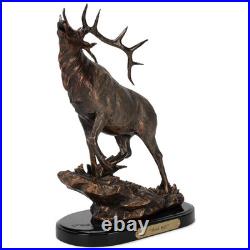 Herd Bull Elk Sculpture