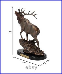 Herd Bull Elk Sculpture