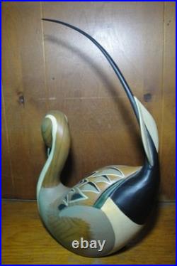 Hindley Collection by Big Sky Carvers Rare Wooden Pintail Duck Decoy 2012