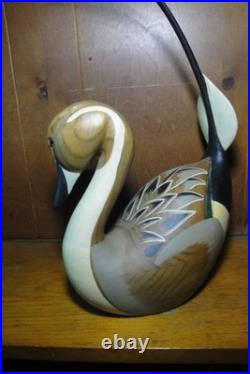 Hindley Collection by Big Sky Carvers Rare Wooden Pintail Duck Decoy 2012