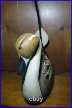 Hindley Collection by Big Sky Carvers Rare Wooden Pintail Duck Decoy 2012