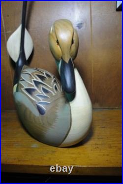Hindley Collection by Big Sky Carvers Rare Wooden Pintail Duck Decoy 2012