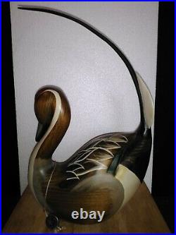 Hindley Collection by Big Sky Carvers Wood Duck Decoy/Carving 2008 Pintail 14