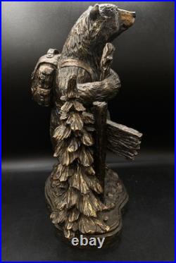 J. M. Jeff Fleming Big Sky Carvers Hike To Bear Lake 2012 Sculpture Collection