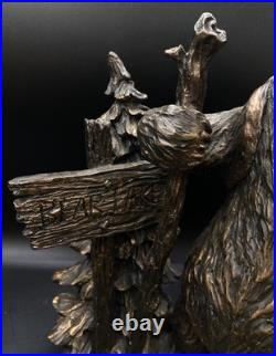 J. M. Jeff Fleming Big Sky Carvers Hike To Bear Lake 2012 Sculpture Collection