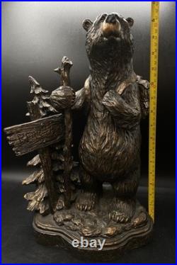 J. M. Jeff Fleming Big Sky Carvers Hike To Bear Lake 2012 Sculpture Collection