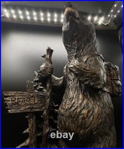 J. M. Jeff Fleming Big Sky Carvers Hike To Bear Lake 2012 Sculpture Collection