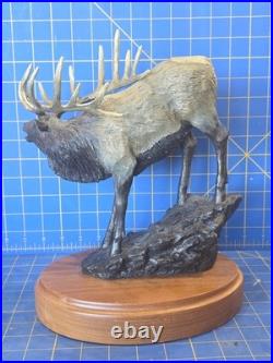 JVFG101 Wapiti Ridge Elk By Bradford Williams Big Sky Carvers