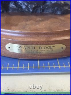 JVFG101 Wapiti Ridge Elk By Bradford Williams Big Sky Carvers