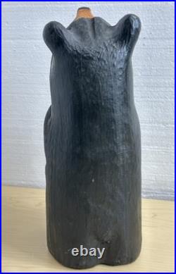 Jeff Fleming Bear Solid Wood Carving BIG SKY CARVERS 13 BAREFOOT BEAR Decor
