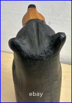 Jeff Fleming Bear Solid Wood Carving BIG SKY CARVERS 13 BAREFOOT BEAR Decor