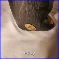 Jeff Fleming Big Sky Carvers BLACK BEAR Golf 12 Wood Carving Art EUC Rare New
