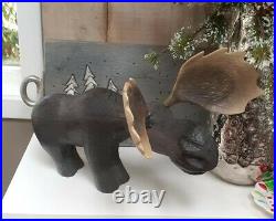Jeff Fleming Big Sky Carvers Morton the Moose Retired Collectable