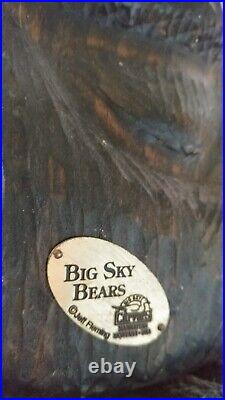 Jeff Fleming Big Sky Carvers Wooden Bear