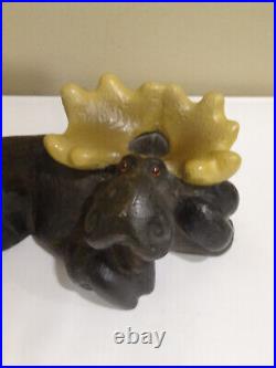 Jeff Fleming Montana Big Sky Carvers Moose Figurine. Vintage 1996