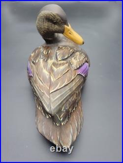 John Gewerth Duck Decoy Big Sky Carvers Signed Limited Edition #1099/1250