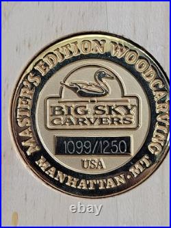 John Gewerth Duck Decoy Big Sky Carvers Signed Limited Edition #1099/1250