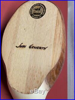 John Gewerth Signed DU Edition 161/1250 Big Sky Carvers Bozeman MT Vintage Decoy