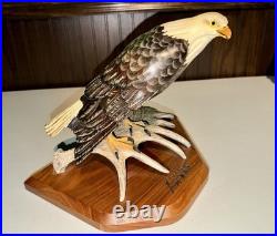 Ken White Big Sky Master Carver Bald Eagle