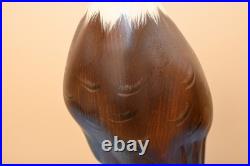 Ken White Big Sky Master Carver Falcon Bald Eagle Sculpture Decoy Duck Nra