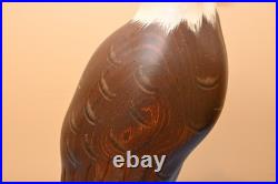 Ken White Big Sky Master Carver Falcon Bald Eagle Sculpture Decoy Duck Nra