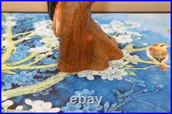 Ken White Big Sky Master Carver Falcon Bald Eagle Sculpture Decoy Duck Nra