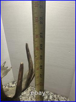 LARGE Marc Pierce Sculpture Signed Wild And Noble Bull Moose Big Sky Carvers