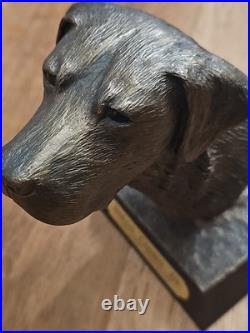 Labrador Retriever Sculpture Birds Comin In By Bradford Williams Big Sky Carvers