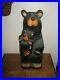 Large-Big-Sky-Carvers-Wood-Carved-Bear-Nana-With-Baby-Very-Rare-Wood-Carving-01-oxvv