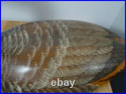 Large Canadian Goose Decoy Hand carved Big Sky Carvers 20 by Scott Huntsman