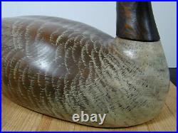 Large Canadian Goose Decoy Hand carved Big Sky Carvers 20 by Scott Huntsman