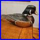 Large-Carved-Wooden-Wood-Duck-Decoy-Signed-Thomas-Chandler-Big-Sky-Carvers-01-tq