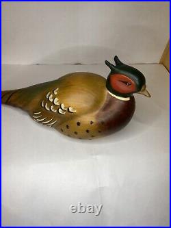 Large Duck Carving Big Sky Carvers vintage #11114112