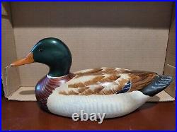 Large Mallard Duck Carving from Big Sky Carvers