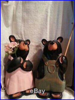 Limited Edition Bernie and Gert Big Sky Carver bears Kalispell Collection