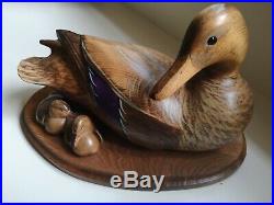 Limited Edition Big Sky Carvers Masters Edition Woodcarving Duck