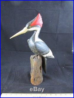 Limited Edition Big Sky Carvers Wood Carving Ivory Billed Woodpecker
