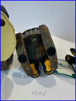 Lot of 4 Big Sky Carvers Jeff Fleming, Bearfoots Figurines