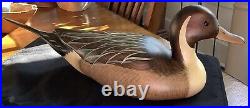 MT889 Big Sky Carvers Rare Pintail Hand Carved & Painted By Sally McMurtry