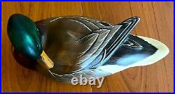 Mallard Wood Duck Decoy-Big Sky Carvers 2003-#8 of 20 Signed Hand Carved Painted