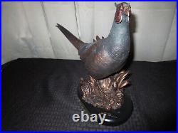 Marc Pierce Regal Pheasant Sculpture Big Sky Carvers Montana