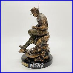 Marc Pierce Signature Collection Big Sky Carvers Bliss Fly Fishing Figurine