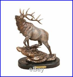 Marc Pierce Signature Collection Herd Bull Elk Sculpture