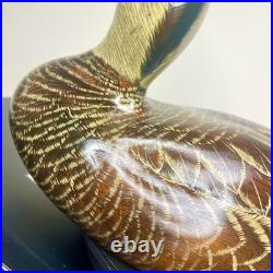 Master's Edition Big Sky Carvers Wooden Hand Carved Duck Decoy Limited #562/1250