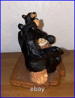 Micro Bruin Country Rustic Jeff Fleming Big Sky Carvers Figurine Man Cave Bears