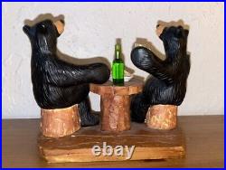 Micro Bruin Country Rustic Jeff Fleming Big Sky Carvers Figurine Man Cave Bears