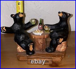 Micro Bruin Country Rustic Jeff Fleming Big Sky Carvers Figurine Man Cave Bears