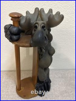 Moose Paper Towel Holder Big Sky Carvers Bearfoots Mountain Mooses by Phyllis Dr