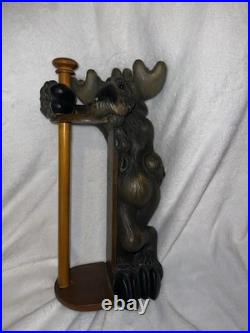 Moose Paper Towel Holder Big Sky Carvers Bearfoots Mountain Mooses by Phyllis Dr
