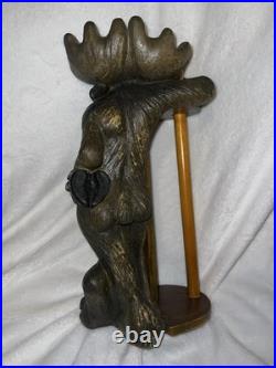 Moose Paper Towel Holder Big Sky Carvers Bearfoots Mountain Mooses by Phyllis Dr
